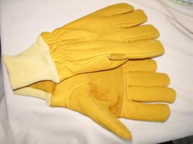 Leather Fireman's Gloves